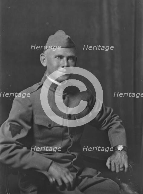 Mr. N.L. Fulton, portrait photograph, 1918 Sept. 8. Creator: Arnold Genthe.