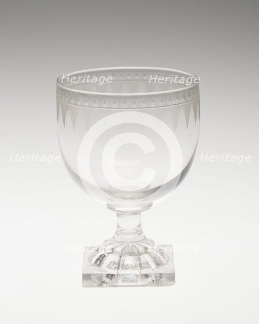 Rummer, England, c. 1800. Creator: Unknown.