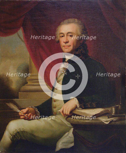 Portrait of Ivan Lazarevich Lazarev (1735-1801).