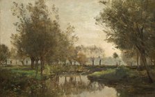 The Creek, 1863. Creator: Charles Francois Daubigny.