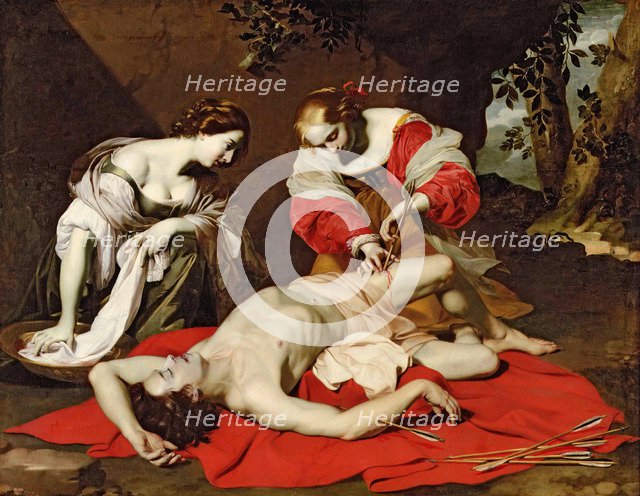 Saint Sebastian Tended by the Holy Women, 1926-1930.