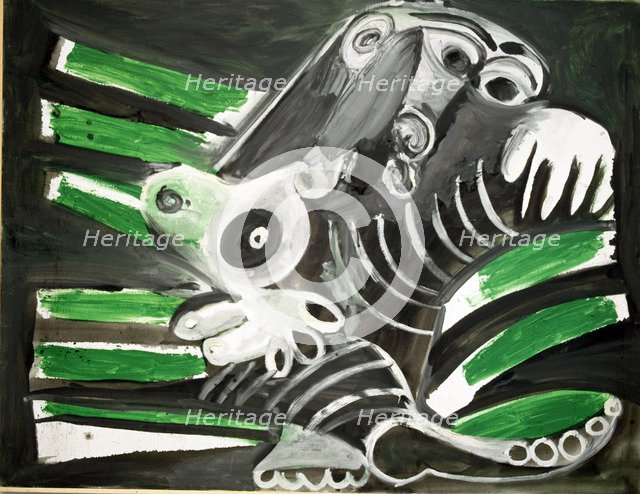 The census', oil by Isidoro Marin.