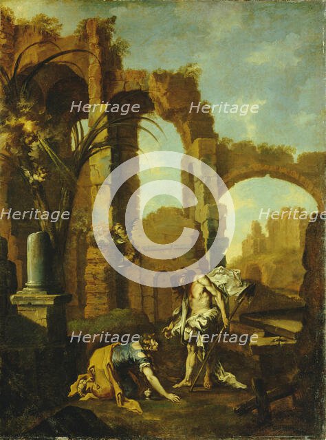 Noli Me Tangere, 1705-1710. Creator: Alessandro Magnasco.