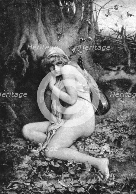 ''Pictures of the Year - VII. "La Gigale", after Henrietta Rae', 1891. Creator: Unknown.