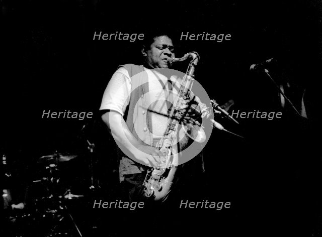 Pee Wee Ellis, Ronnie Scott's, Soho, London, February 2000.  Artist: Brian O'Connor.