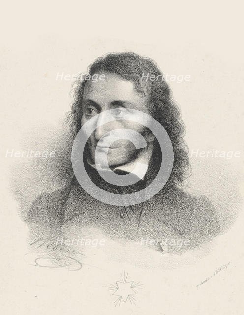Portrait of Niccolò Paganini (1782-1840), 1827. Creator: Anonymous.