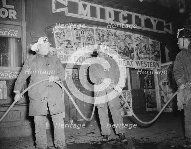 Firehouse station no. 4, Washington, D.C., 1943. Creator: Gordon Parks.