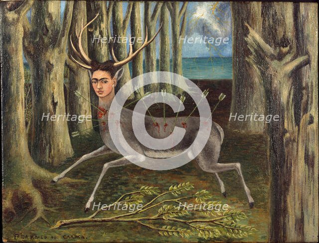 El venado herido (The Wounded Deer or The Little Deer), 1946. Creator: Frida Kahlo.