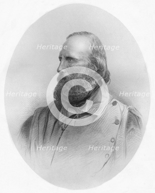 'Garibaldi', 1859. Artist: Stodart.