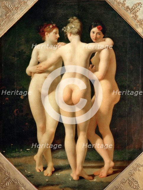 The Three Graces. Artist: Regnault, Jean-Baptiste (1754-1829)