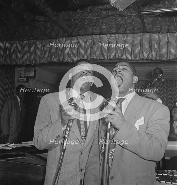 Portrait of Dizzy Gillespie, Downbeat, New York, N.Y., 1946. Creator: William Paul Gottlieb.