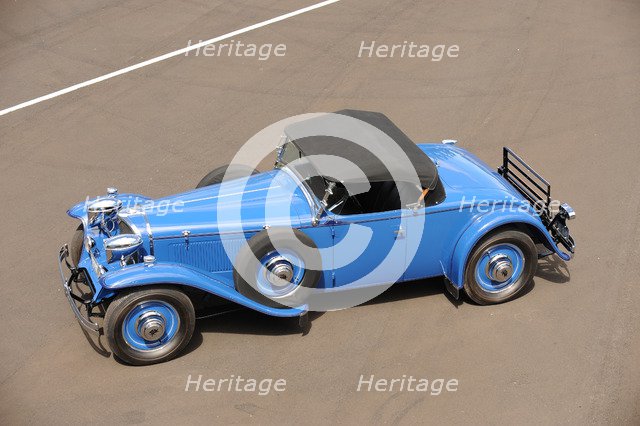 Ruxton model c roadster 1932. Artist: Simon Clay.