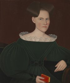 Portrait of Helen (Lena) Ten Broeck, 1834. Creator: Ammi Phillips.