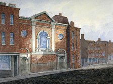 Church of St Alfege, London Wall, London, c1814. Artist: William Pearson