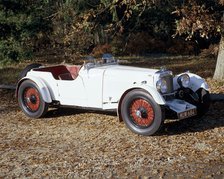 A 1933 Aston Martin Le Mans car. Artist: Unknown