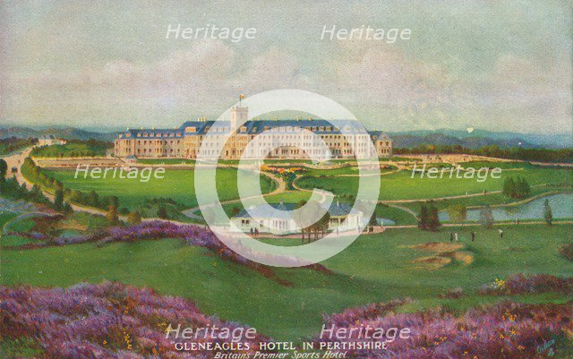 'Gleneagles Hotel in Perthshire', c1930. Artist: Unknown.