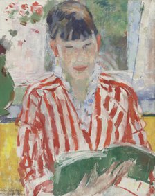 Woman Reading, 1913. Creator: Rik Wouters.