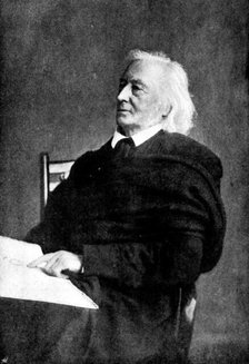 The late John Stuart Blackie, 1895. Creator: Elliott & Fry.