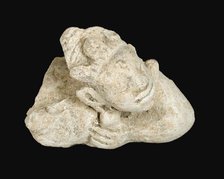 Fragment of Male Figure, 7th-8th century. Creator: Unknown.