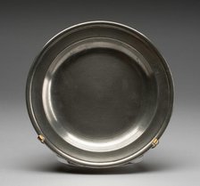 Plate, 1825/27. Creator: Boardman and Company.