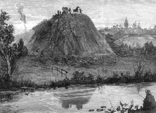 George Stephenson, Father of Railways: making a railway, 1881. Creator: W. I. Mosses.