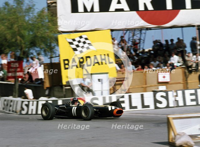 BRM P261, Graham Hill 1966 Monaco Grand Prix, finished 2nd. Creator: Unknown.