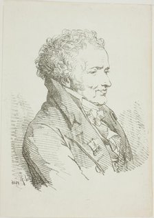Portrait of Vivant-Denon, 1816. Creator: L. F. Laurent.