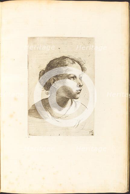 Print from Drawing Book, c. 1610/1620. Creator: Luca Ciamberlano.