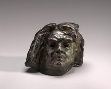 Head of Balzac, model 1897, cast probably early 20th century. Creator: Auguste Rodin.