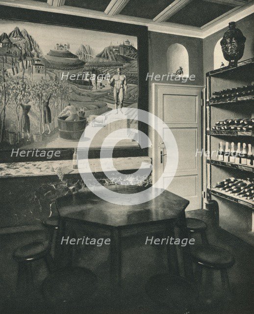 'Cellar in the House of Sig. Borletti', c1927. Artist: Unknown.