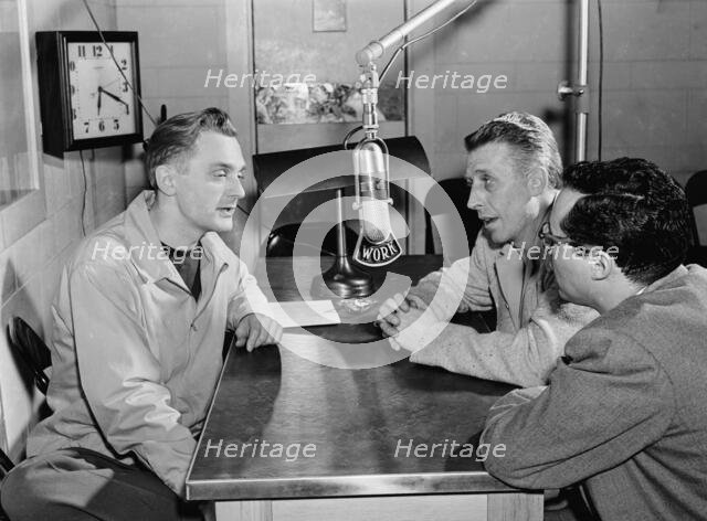Portrait of Stan Kenton and Pete Rugolo, WORK, 1947 or 1948. Creator: William Paul Gottlieb.