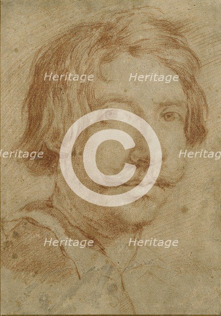 Self-portrait, c1630s. Artist: Gian Lorenzo Bernini.