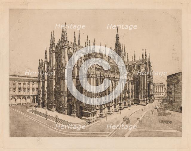 Cathedral, Milan. Creator: Otto H. Bacher (American, 1856-1909).