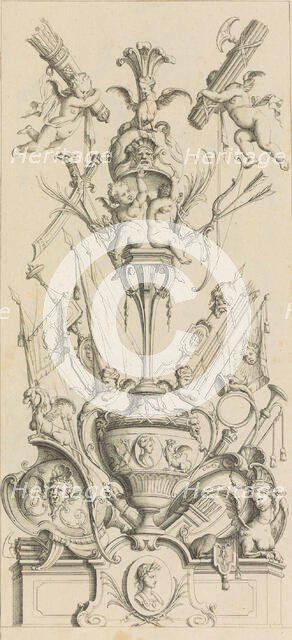 Trophées Nouvellement Inventez par J.B. Toro., 1716., 1716. Creator: Jean Bernard Toro.