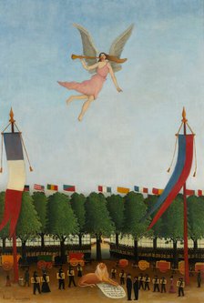 Liberty Inviting Artists to Take Part in the 22nd Exhibition of the Societe des..., 1905-1906. Creator: Rousseau, Henri Julien Félix (1844-1910).