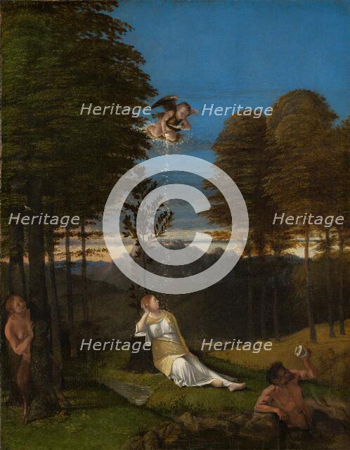 Allegory of Chastity, c. 1505. Creator: Lorenzo Lotto.