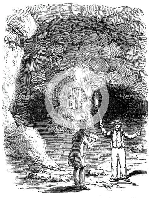 Jack Cade's cavern, Blackheath, 1844. Creator: Unknown.