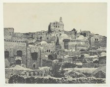 Jérusalem, Quartier Occidental; Palestine, 1849/51, printed 1852. Creator: Maxime du Camp.