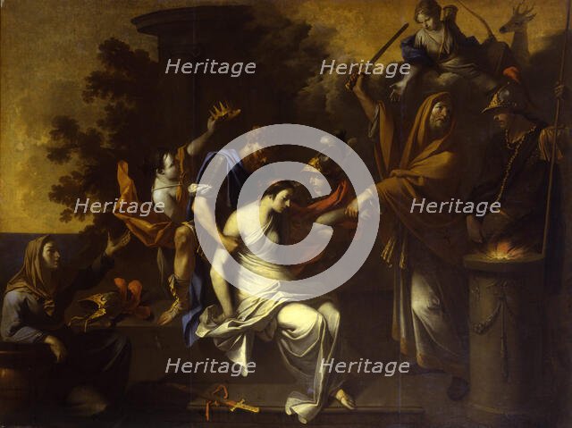 The Sacrifice of Iphigenia, 1650-1660. Creator: Tassel, Jean (1608-1667).