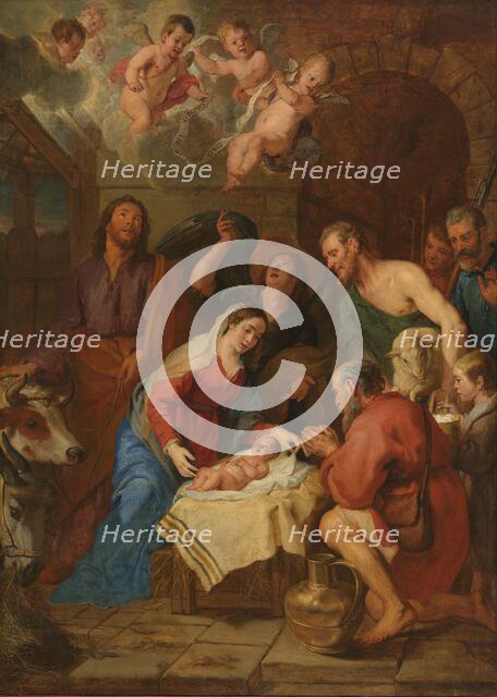 The Adoration of the Shepherds, c.1640-c.1650. Creator: Gaspar de Crayer.