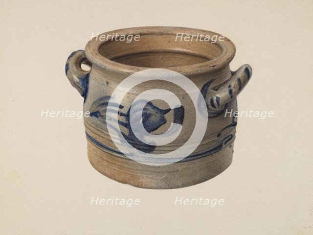 Crock, c. 1940. Creator: John Tarantino.