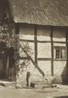 A corner of Ann Hathaway's cottage, Shottery. From the album: Photograph album - England, 1920s. Creator: Harry Moult.