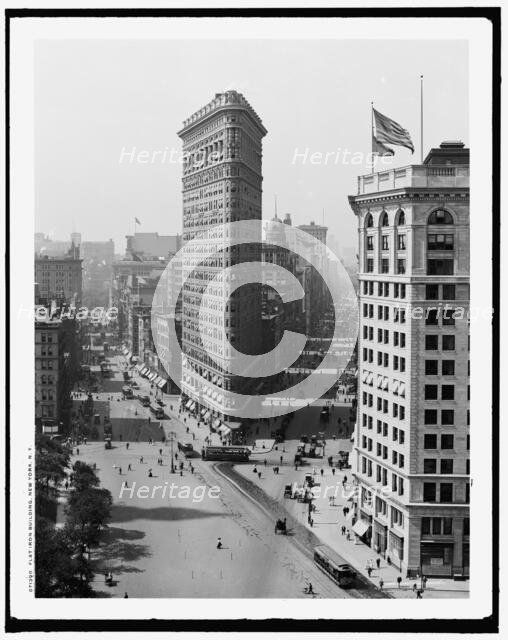 Flat Iron i.e. Flatiron Building, New York, N.Y., (c1908?). Creator: Unknown.