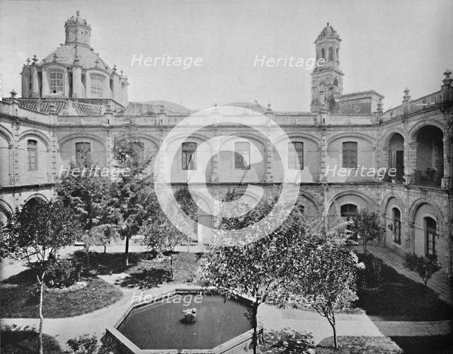 'The Old San Hipolito Convent, City of Mexico', c1897. Creator: Unknown.