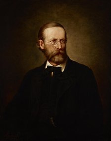 Portrait of Józef Szujski, 1885. Creator: Andrzej Bronislaw Grabowski.