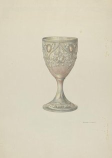 Silver Cup, c. 1938. Creator: Edward Jewett.