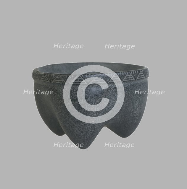 Mortar, 4500-3000 BC. Artist: Prehistoric Russian Culture  