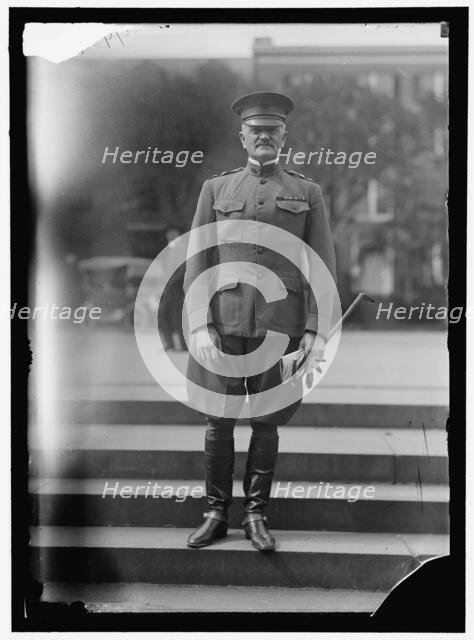 General John J. Pershing, between 1916 and 1918. Creator: Harris & Ewing.