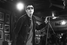 Andy Blade, Eater live at 100 Club, London, Mar 2023. Creator: Annapaola Marchesani.