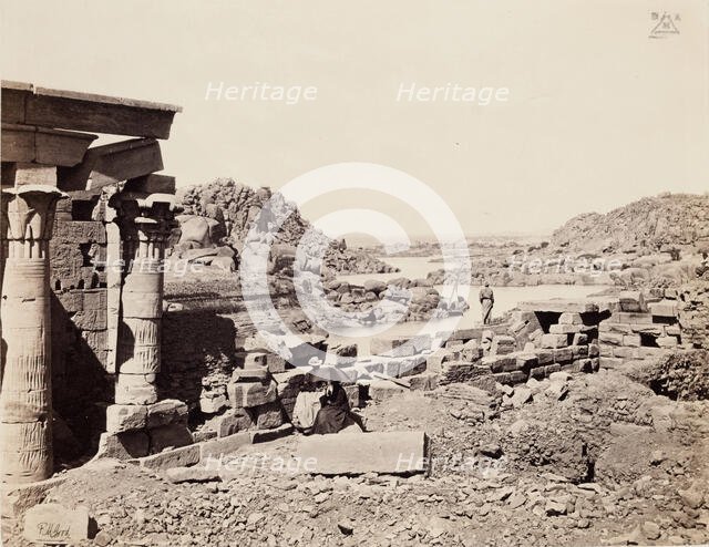 The Nile Above Philae, c1870. Creator: Frank Mason Good.